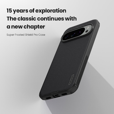 Picture of For Google Pixel 10 Pro XL Phone 6.8 Inches NILLKIN Super Frosted Shield Pro Dual Protective Material PC and TPU Bumper Protective Case Anti-Fingerprint Matte Texture Back Cover For Pixel 10 Pro XL