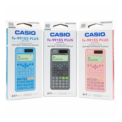 Picture of FX-991es plus (14 days return warrenty)(2nd Edition),(Thailand Variant), Scientific calculator Engineering best quality premium-ssc hsc engineering-black , pink ,yellow