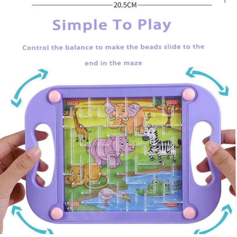 Picture of Children 3D Maze Educational Toy Baby Balance Ball Maze Board Puzzle Montessori Maze Balance Game Popular Toys Gift For children