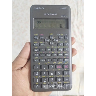 Picture of FX 100ms Calculator ,2nd Edition , (THAILAND VARIANT) calculator, Non-Programmable acadamic-black