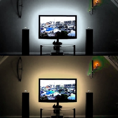 Picture of USB LED RGB Strips light 5V desk Decor lamp For Pc TV Background Lighting SMD3528