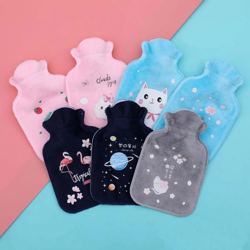 Picture of Lovely Hand Mini Hot Water Bottles Portable Hand Warmer Pocket Hand Feet Hot Water Bags