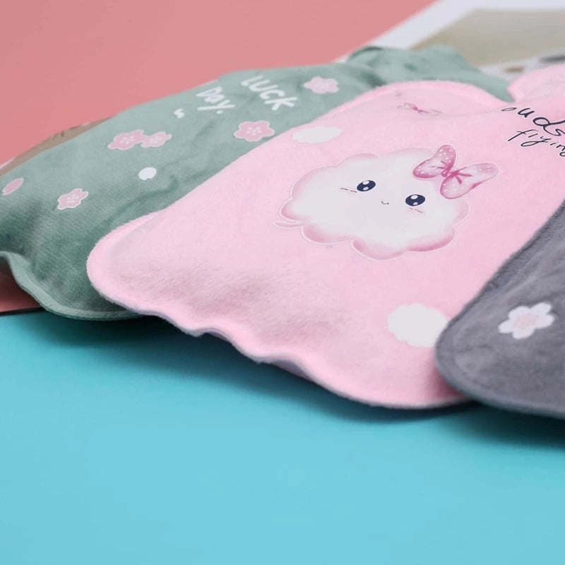 Picture of Lovely Hand Mini Hot Water Bottles Portable Hand Warmer Pocket Hand Feet Hot Water Bags