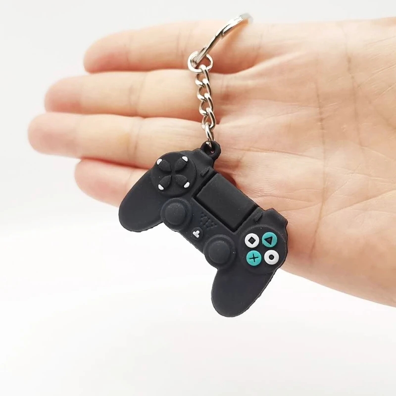Picture of Creative Video Game Handle Keychain Joystick Model Key Chain Ring