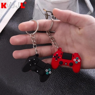 Picture of Creative Video Game Handle Keychain Joystick Model Key Chain Ring