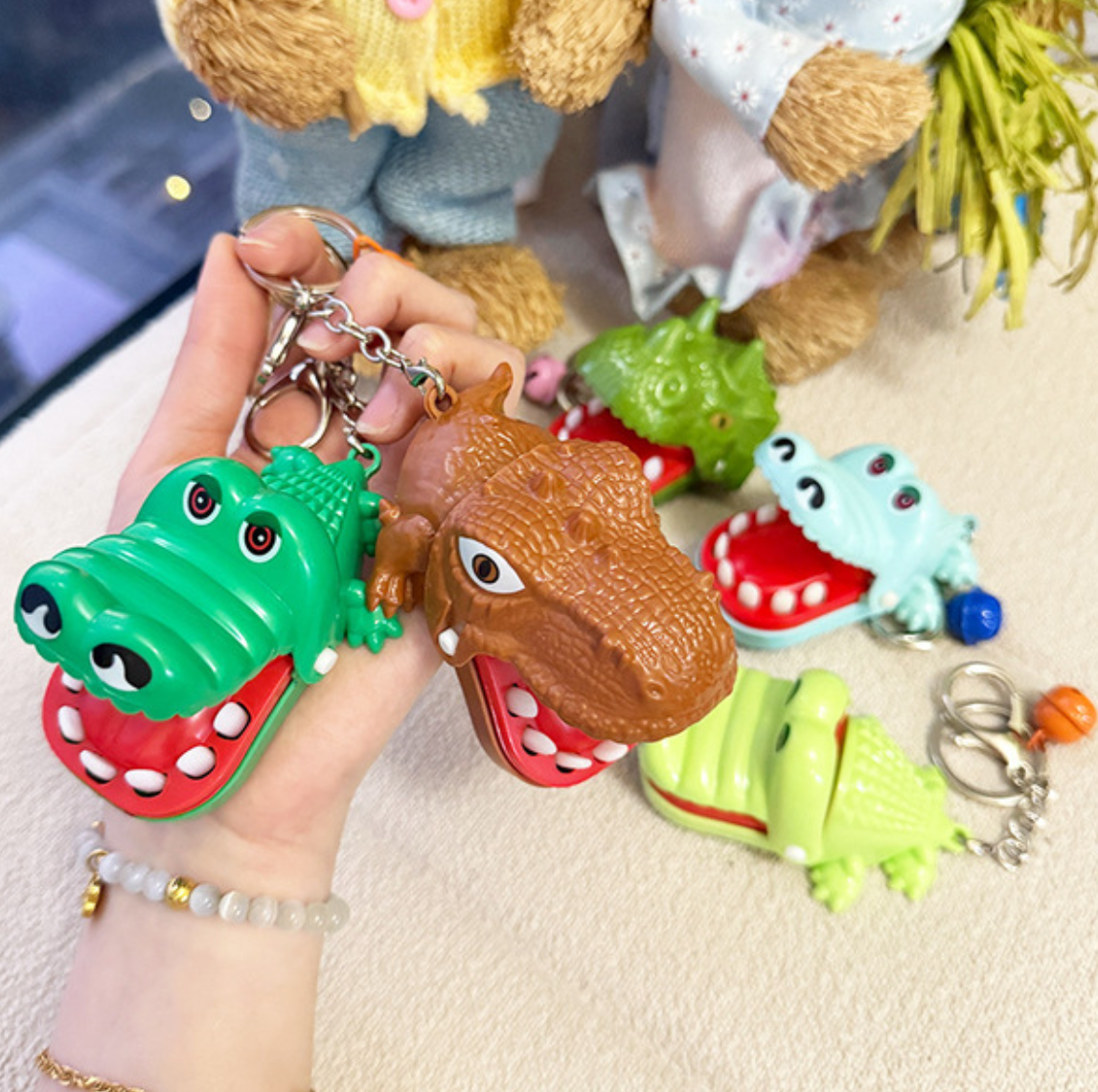 Picture of Hand Pulling Teeth Funny Crocodile Teeth Dentist Game Creative Tabletop Finger Game Entertaining Unique  Entertainment