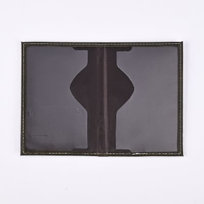 Picture of Men Women Travel Ticket Passport Protective Cover ID Card Holder Wallet Purse New Vintage PU Leather Passport Holder Case