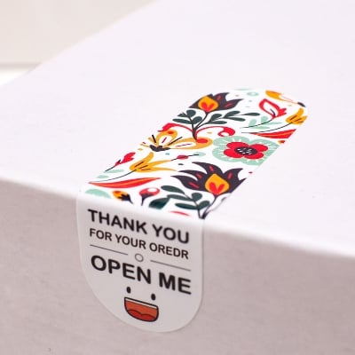 Picture of 20 pcs Thank You for Sealing Label Gift Food Packaging Sticker Holiday Wedding Decoration