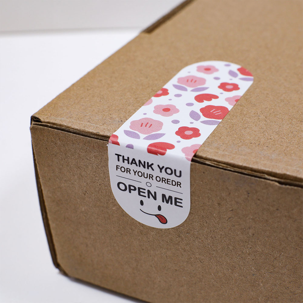 Picture of 20 pcs Thank You for Sealing Label Gift Food Packaging Sticker Holiday Wedding Decoration