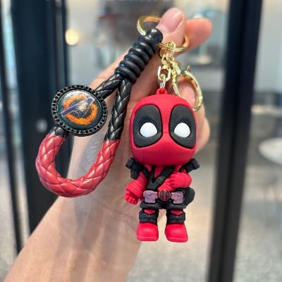 Picture of Deadpool Keyring Fashion Backpack Keychain Marvel Bag Pendant Keyring