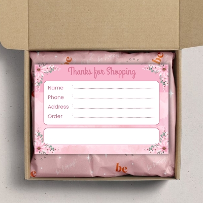 Picture of 30pcs Shipping Label Stickers & Cards Customize Print