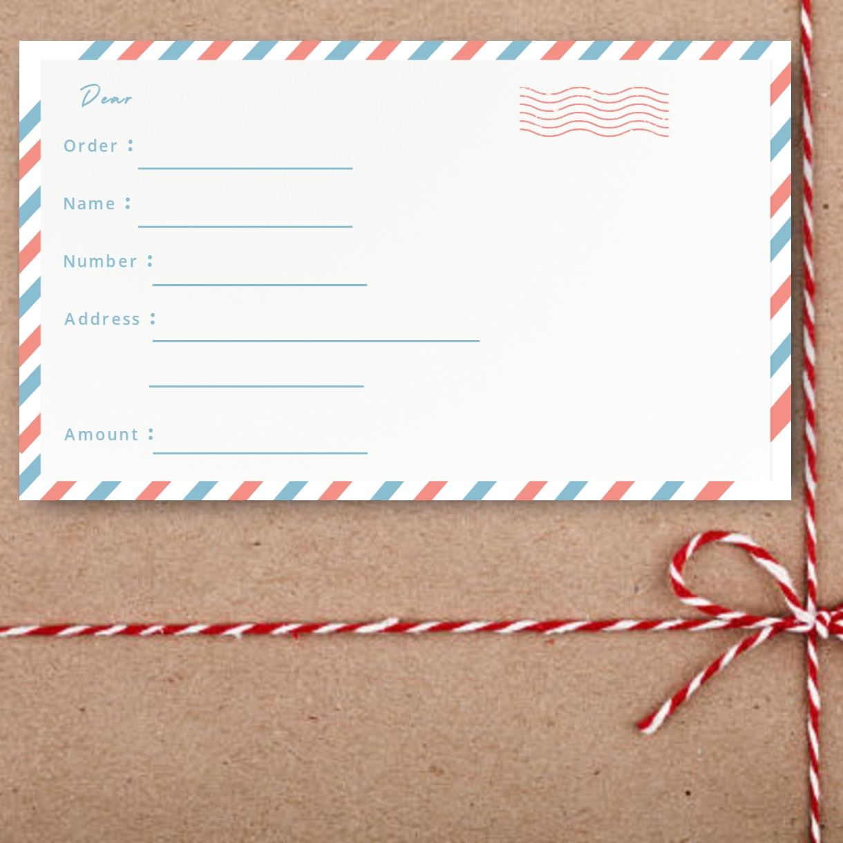 Picture of 30pcs Shipping Label Stickers & Cards Customize Print
