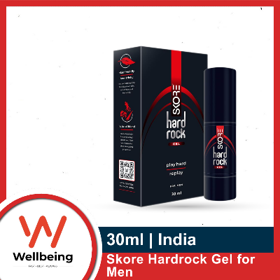 Picture of Skore Hardrock Gel for Men 30ml | Skin Friendly | Non-sticky | Natural blend for Men | India(Clear)