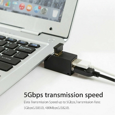 Picture of 1PCS USB 3.0 HUB Adapter Mini Splitter Extender Box 3 Port High Speed for PC Laptop U Disk Card Reader Docking USB Hub Converter