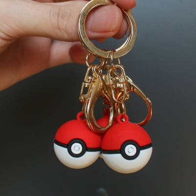 Picture of 1pcs Pokemon Action Figure Pokeball Keychain Pendant Toy For Gifts Pokeball 1