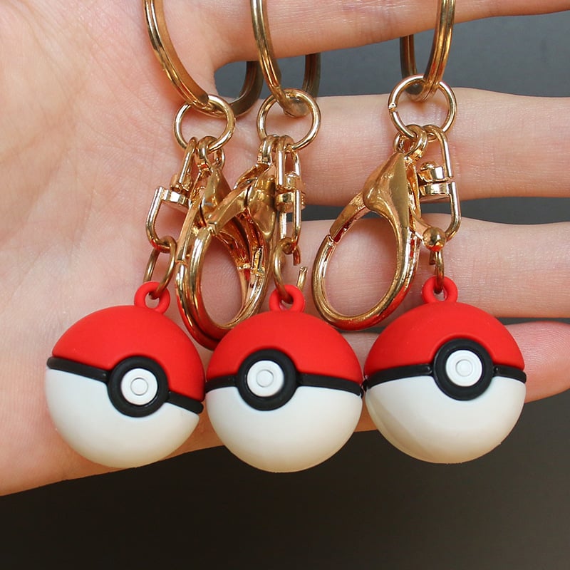 Picture of 1pcs Pokemon Action Figure Pokeball Keychain Pendant Toy For Gifts Pokeball 1