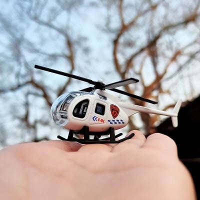 Picture of 1Pcs New Children Helicopter Toy Alloy Airplane Model Simulation Toy Kids Gift