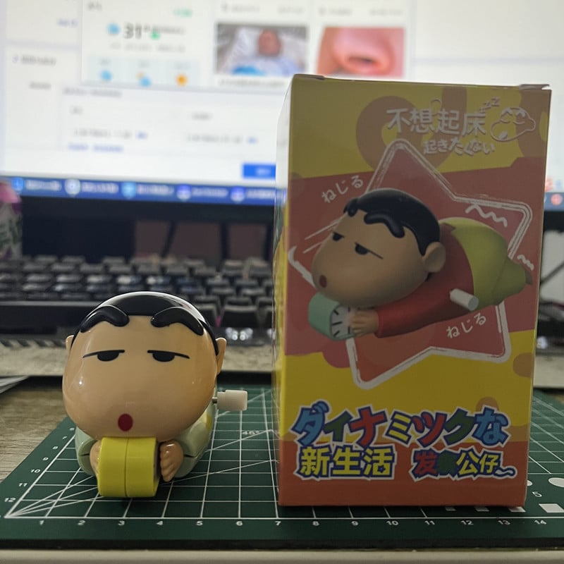 Picture of Crayon Shin-chan Dynamic Shin-life Series Kawaii Moving Toy Desk Decor Creative Toys
