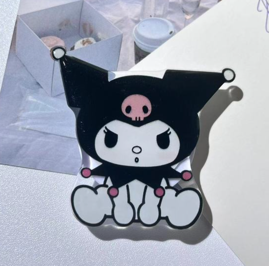Picture of Sanrio Hello Kitty Foldable Phone Holder Finger Ring Holder Phone Bracket Stand Socket Extendable Finger Grip for Mobile Phone