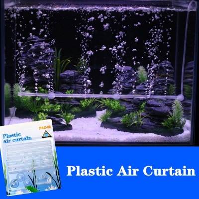Picture of 60cm Spliceable Aquarium Air Stone Bubble Tube Fish Tank Wall Curtain Tube Hose Air Pump Hydroponic Oxygen Diffuser Tube 100 gm