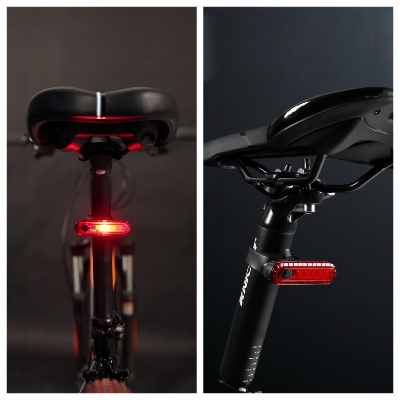 Picture of Rear Bike Tail Light USB Rechargeable Ultra Bright Taillights Fit On Bicycle Easy to Install for Cycling Safety Bicycle Light