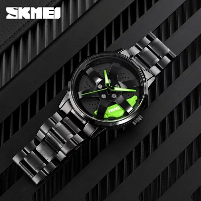 Picture of Skmei 1787 Wheels Rolling Creative Watch For Men'S - Orginal Products - ঘড়ি