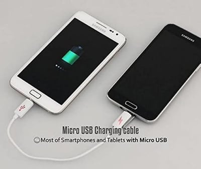 Picture of Mobile to mobile charge transfer cable - White