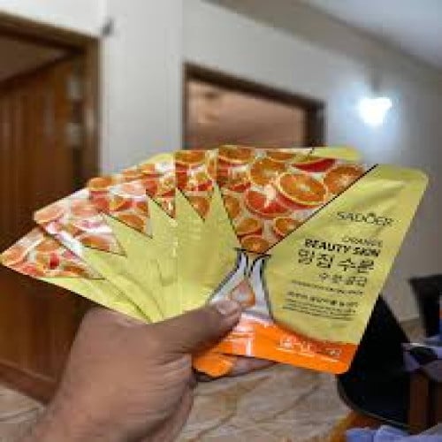 Picture of Sadoer Orange Beauty Skin Hydration Facial Mask