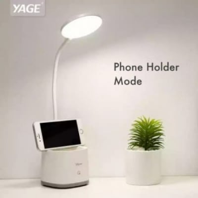 Picture of YAGE YG-T109 Table Lamp Pen Holder Desk Lamp Rechargeable USB Reading LED Table light Night Light টেবিল ল্যাম্প পেন হোল্ডার ডেস্ক ল্যাম্প