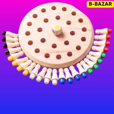 Picture of Wooden Memory Match Stick Chess Board Game - Logic Braintease Toys for Boys And Girls special