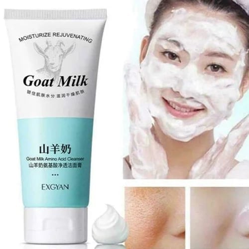 Picture of Goat Milk Amino Acid Cleansing Facial Cleanser Moisturizing Oil Control Amino Acid Cleansing Skin Care