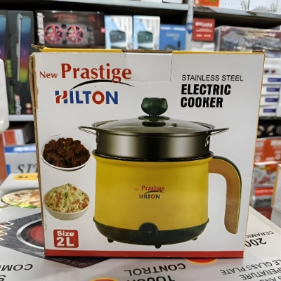 Picture of Prestige Hilton Stainless Steel Electric Multi Cooker – 2 Liter