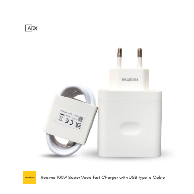 Picture of Realme Charger with Type-A to Type-C Cable 100W