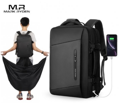 Picture of Mark Ryden MR-9299YY Expendable Large Capacity Multi Function Office Laptop 15.6 Travel Backpack