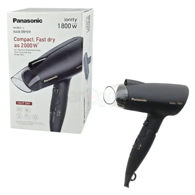 Picture of Panasonic EH-NE27 Hair Dryer Compact, Fast Dry as 1800w iOnity. Moisture Retaining Design Heat Protection and Scalp Care