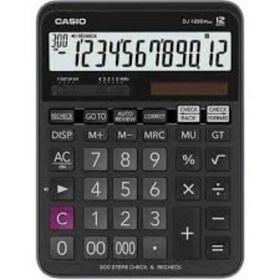 Picture of Casio MJ-120D Plus-bk Check & Recheck Calculator