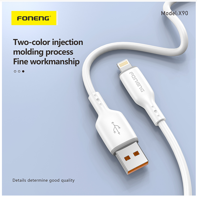 Picture of iPhone Fast Charging Data Cable and Transmission