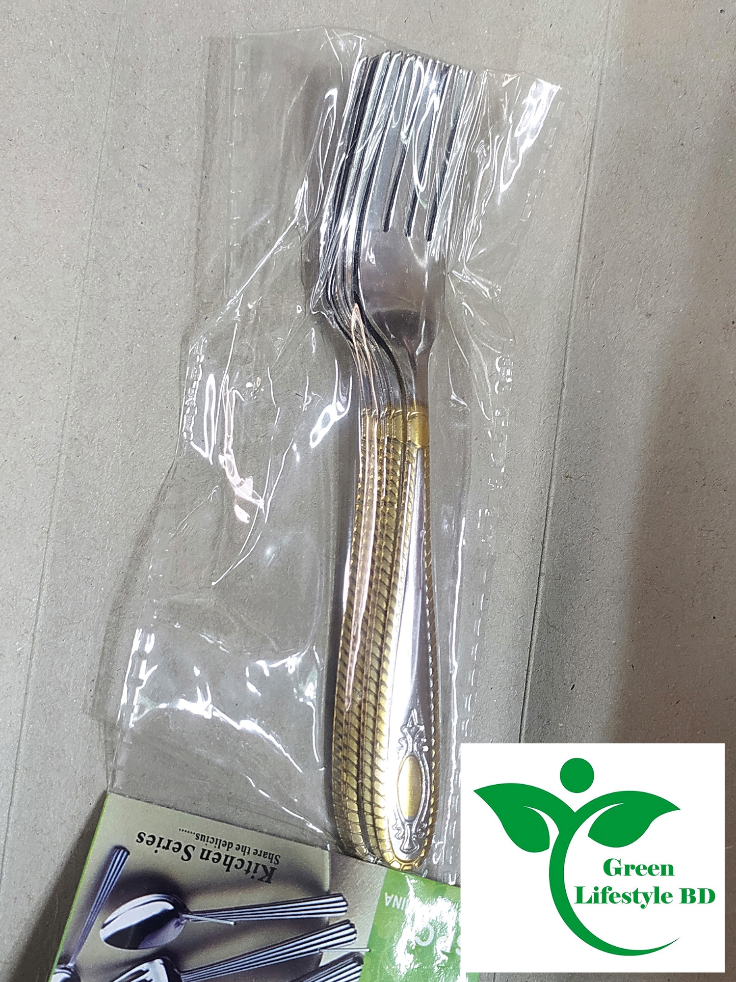 Picture of 6 Pcs Set 6 Inch Stainless Steel Cutlery - Add Elegance To Your Dining Table With This Set Of Six 6-Inch Stainless Steel Cutlery Pieces - Featuring Multi-Design Prints