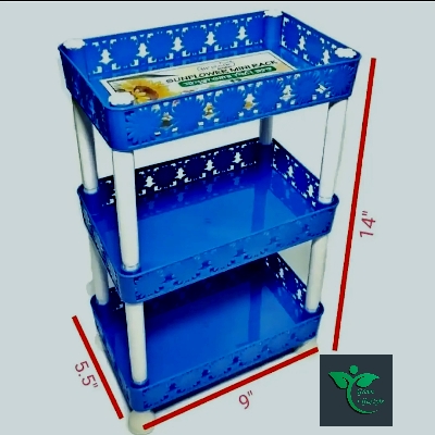 Picture of Smart Mini Rack 1 Pcs 14" 6" by 10 " (Super Hard Quality Plastic) - Multicolor