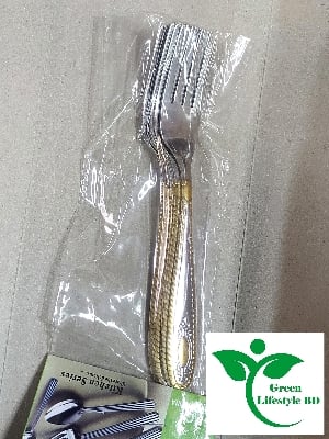 Picture of 12-piece set Stainless steel Spoon Size 6 Inch (6 pieces tea and 6 pieces cutlery) For Home and Office. - Silver
