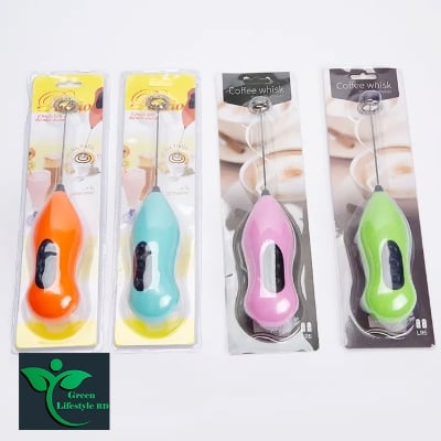 Picture of Hand Mixer Cappuccino Foamy Coffee/Egg Maker-Multicolor - Multicolor