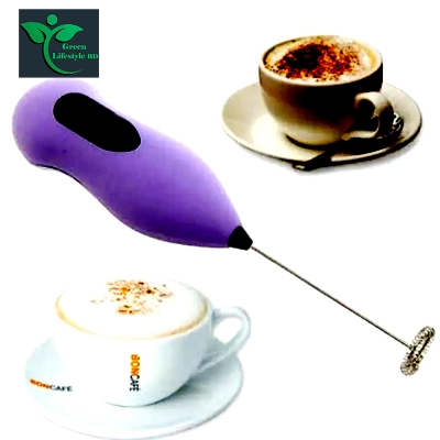 Picture of Mini Coffee/Egg Hand Mixer Cappuccino Foamy Coffee Maker - Multicolor