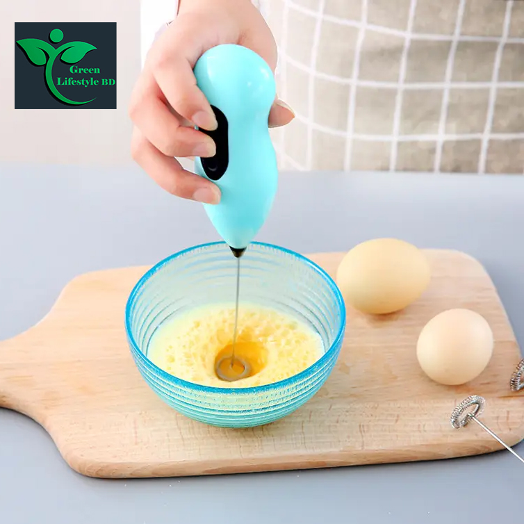 Picture of Mini Coffee/Egg Hand Mixer Cappuccino Foamy Coffee Maker - Multicolor