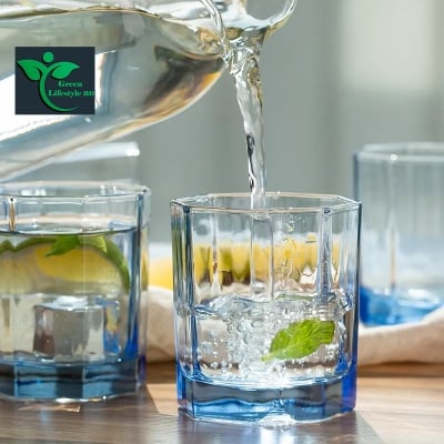 Picture of 220ml Italian Premium Juice Glasses and Transparent Water Glass Medium Size Tumbler Glasses for Drinking Water and Cocktails, Diamond Design Glass Water Glass Set of 6 (Set of 6) - Clear