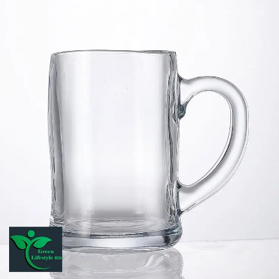 Picture of Luxury Drinkware Drinking Glass Mugs / Water Mug With Handle 400ml Creative Sublimation Steins Glass Mugs Glassware