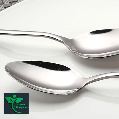 Picture of 6 -Pcs Food Grade Stainless Steel Teaspoon Coffee Spoon, Cheap Spoons 6 -inch Size for Home use
