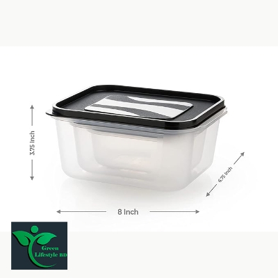 Picture of Multipurpose Plastic Food Storage Containers with Airtight Lid 3 Pcs Masala Box for Kitchen, Container for Kitchen Storage Set Dry Fruits Dabba 500ml, 1000ml, 1500ml ( Multicolor Lid) - Multicolor