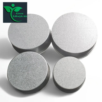 Picture of 4Pcs Round shape Cake Mold,Aluminum Round cake mold 4pis set,Make Cake,Pudding And More,Oven Proof Cake Pan Set. - Silver