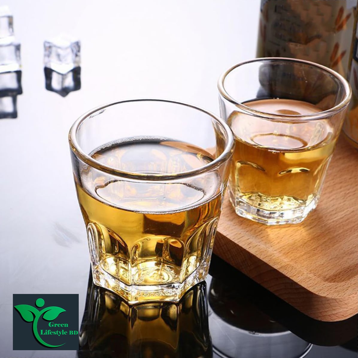 Picture of Sharbat & Drinking Glass Set of 6 – 227ml Transparent Glassware for Juice, Tea & Coffee | Ideal for Home, Office & Restaurants - Transparent