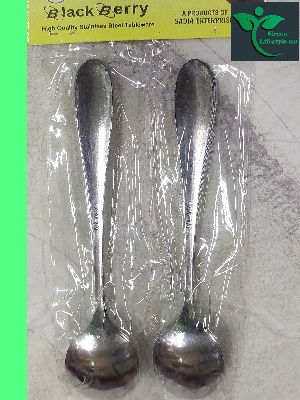 Picture of High-Quality Stainless Steel Tea Spoon Set – 6 Pcs, 6 Inch, Elegant & Durable - Silver